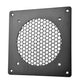 USB Ventilator,120MM Lüfter,Mit 3-Gang verstellbarem 5V/0.3A USB-Lüfter,mit einer modernen gebürsteten schwarzen Aluminiumrahmen,für Heimkino AV Schrank Kühlun - Euroharry GmbH