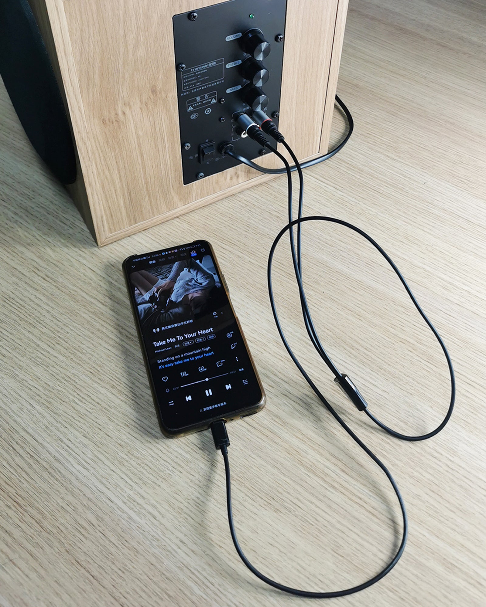 euroharry 1m USB Typ C auf Dual RCA Cinch Stecker Audio Stereo Y Splitter Adapterkabel Kompatibles Handtelefon - Euroharry GmbH