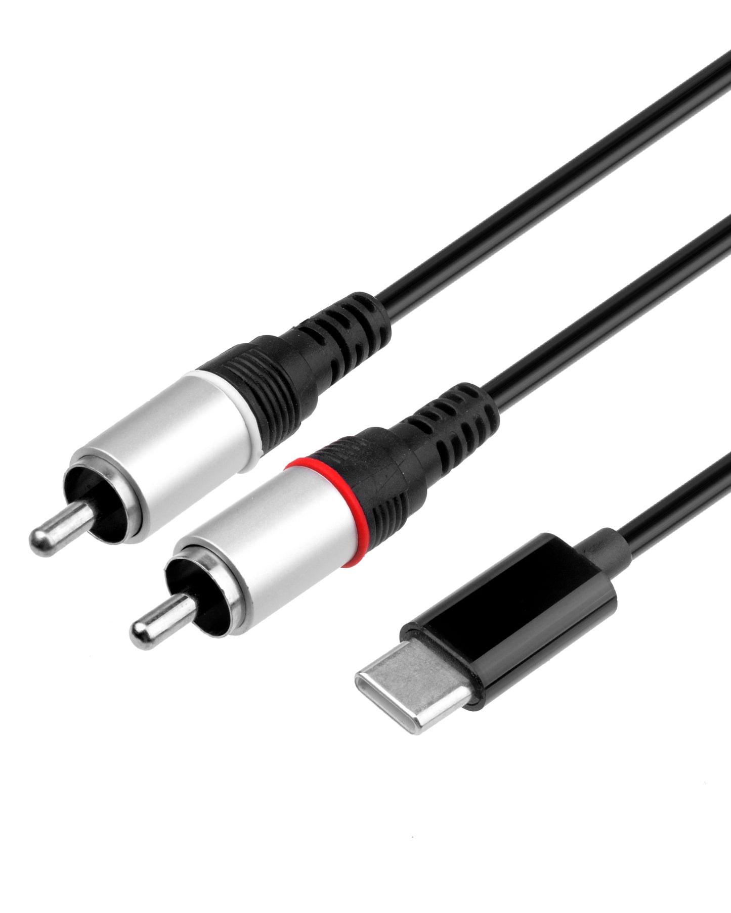 euroharry 1m USB Typ C auf Dual RCA Cinch Stecker Audio Stereo Y Splitter Adapterkabel Kompatibles Handtelefon - Euroharry GmbH