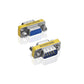 5 Stück 9 Pin RS-232 Seriell DB9 Stecker Stecker auf Buchse Kabel Geschlecht Wechsler Koppler Adapter - Euroharry GmbH