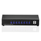 8-Wege AV Switch 8 in 1 heraus Audio Video L/R RCA Selector Switch Box Splitter - Euroharry GmbH