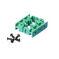 RJ45 / 8P8C auf Schraubklemmen-Breakout Board mit DIN-Schienen-Clips (RJ45 auf Schraubklemme) - Euroharry GmbH