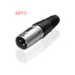 XLR Stecker Kupplung  Stecker  Buchse Mikrofonkabel 3 polig DMX Kabel Set - Euroharry GmbH