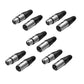 XLR Stecker Kupplung  Stecker  Buchse Mikrofonkabel 3 polig DMX Kabel Set - Euroharry GmbH