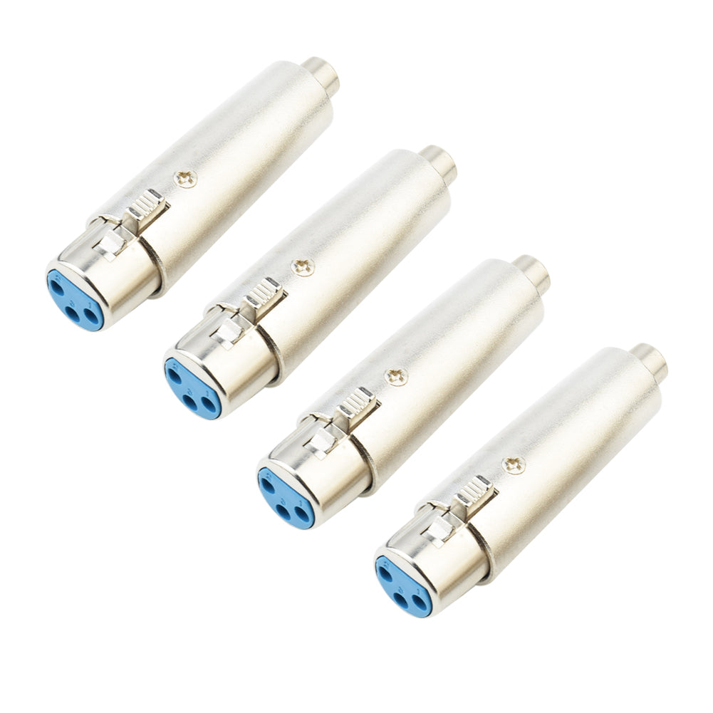 XLR-auf-Cinch/RCA-Adapter für Audiomikrofon, 3-polig, XLR-Buchse auf RCA-Cinch-Buchse - Euroharry GmbH