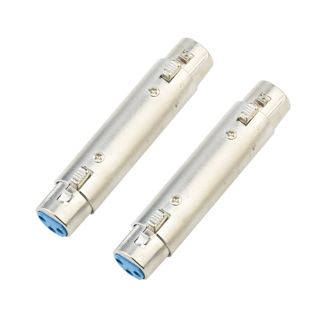 XLR Stecker auf XLR Stecker & Buchse zu Buchse Mann zu Mann weiblich zu weiblich 3Pin Extend Adapter für Audio mikrofon Video-Konverter - Euroharry GmbH