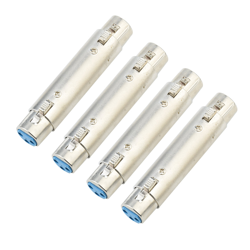 XLR Stecker auf XLR Stecker & Buchse zu Buchse Mann zu Mann weiblich zu weiblich 3Pin Extend Adapter für Audio mikrofon Video-Konverter - Euroharry GmbH