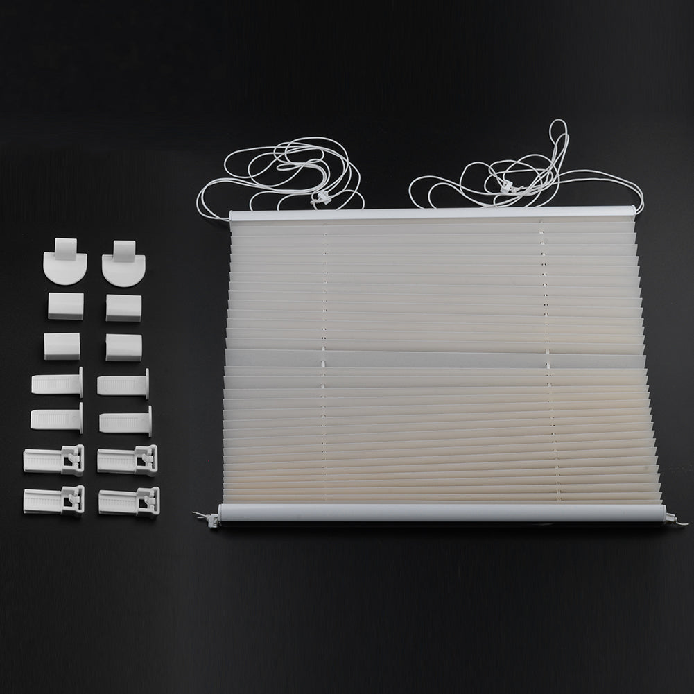 Plisse-rollo Plisseerollo Easyfix ohne Bohren Plissee Jalousie verspannt Faltstore Rollo Klemmfix Sonnenschutzrollo Seitenzugrollo Faltrollo für Fenster Tür - Euroharry GmbH
