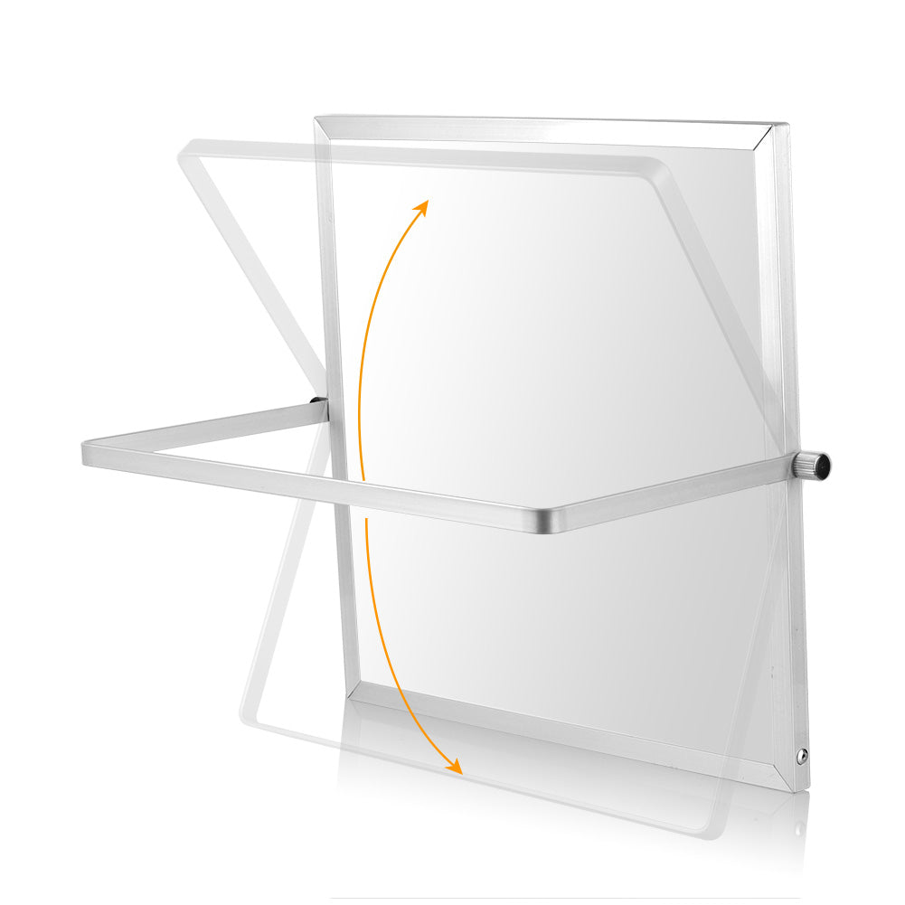 Trockenlöschen Whiteboard Weiße Kleines Tafel Desktop Mini Staffelei umschaltbarer Notizblock für Büro - Euroharry GmbH