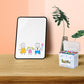 Mini 29x21cm Small Dry Eraser Whiteboard Magnetisch tragbare doppelseitige leere persönliche Handschrift Weiße Tafel A4 Größe Lap Board - Euroharry GmbH